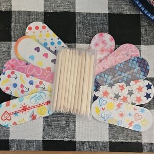 Cuticle sticks and nail files